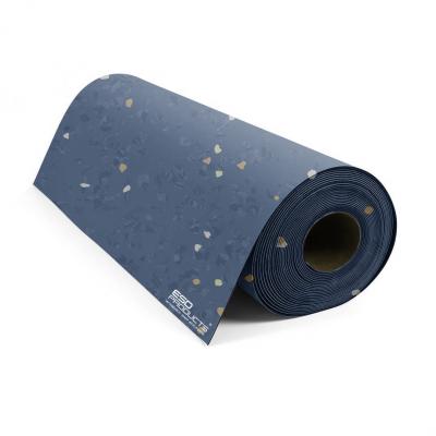 Electrostatic Dissipative Floor Roll Signa ED Black Blue 1.22 x 15 m x 2 mm Antistatic ESD Rubber Floor Covering